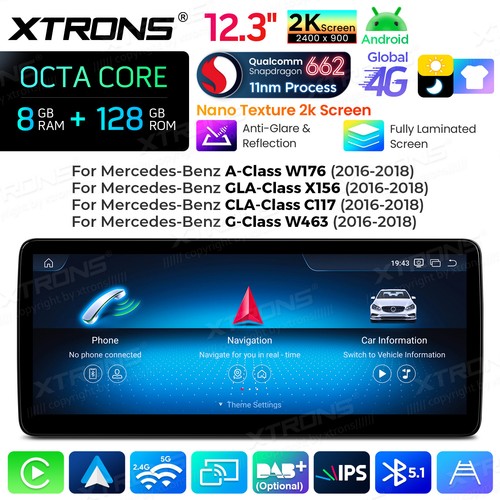 128gb autoradio für - 12,3",